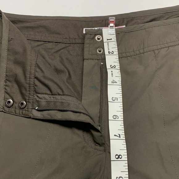 Foursome Ladies Golf Cargo Pants Colour Olive Green Size 14 - Picture 15 of 16